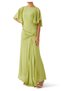 Arlowe Pea Sprout Crepe Maxi Dress - 5