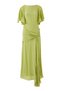 Arlowe Pea Sprout Crepe Maxi Dress