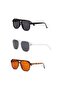 SET OF 3 UNISEX SUNGLASSES