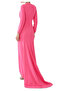 Nia Maxi Dress - Pink - 3