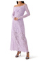 Asymmetrical Long Lace Dress - 5
