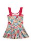 Strappy Skirt Girl's Swimsuit 5224 - 3