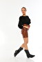 Leather Shorts - 4