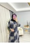 فستان نسائي من الفسكوز بأزرار - 3