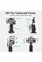 Auto Face Tracking Tripod 360° Rotating Phone Holder - No App, Remote & Gesture Control (Black) - 5
