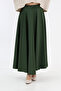 Scuba Full Kilos Skirt Khaki - 6