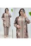 Plus Size Sandy Chiffon 3-Piece Tunic Set - 2
