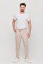 Men's Slim Fit Elastic Waist Drawstring Zippered Lycra Comfortable Jogger Pants - 4