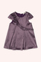 Girl's Ruffle Detailed Purple Evening Dress
