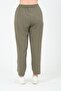 Clothing Plus Size Gabardine Mom Fit Classic Trousers Khaki - 6