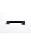 128 mm Bridge Handle Black Furniture Drawer Cloakroom Kitchen Cabinet Handle - 7