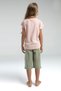 U.S. Polo Assn. Girl, Licensed, T-Shirt Shorts, Bottom Top Set - 4