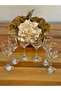 Grappa 6-Person Cup with Real Gold Plated Mouth, Coffee and Water Soft Drink Cup, Dowry Gift, Luxury - 5