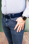 2-Pack Sports Belt 100% Genuine Buffalo Leather Belt Men's Jeans Belt - 3