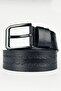 100% Genuine Buffalo Leather Men's Belt Black Patterned Gift Sports Jeans Belt Genuine Leather Dowry Belt - 6