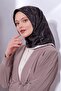 وشاح كريستالي لامع كلاسيكي بنمط سحابة