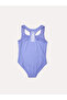 White Printed swimsuit for girls DB200798CM - 4