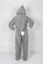 Adult Rabbit Costume Animal Costume Cozy Pajama Costume - 3
