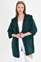 Women's Emerald Back Floral Printed Seasonal Jacket Arm-20K 024030 - 5