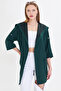 Women's Emerald Back Floral Printed Seasonal Jacket Arm-20K 024030 - 4
