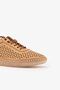 Milk Brown Leather Casual Shoes Women's Daily Shoes - 4