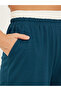 High Rise Contrast Waistband Joggers with Pockets - 3