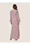 Lace Detail Round Neck A-Line Jalabyia - 5