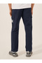 Relaxed Fit Cargo Pants with Badge Detail - 5