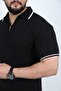 Polo Neck Short Sleeve Men's Knitted Knitwear T-Shirt - 3