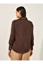 Solid Buttoned Down Spread Collar Shirt - 5