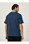 Oversized Plain V Neck T-Shirt - 4