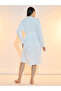 Ruffled Edge Belted Robe - 4