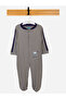 Printed Sleepsuit with Snap Button