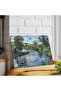 لوح تقطيع زجاجي مزخرف من Monet Art - تصميم أنيق، مضاد للخدش، سهل التنظيف - 2