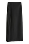 Bormio Linen Wrap Maxi Skirt