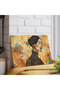 لوحة زجاجية مقسى من Night Van Gogh Wanted، تصميم أنيق مليء بالنجوم، سطح غير قابل للانزلاق - 2