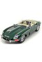 سيارة موديل Bburago 1:18 Jaguar E Type Cabriolet 1961 باللون الأخضر - 2