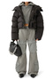 Women's Hooded Puffer Coat - 2