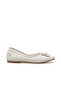 Women's Real Variable Daily Ballerinas 25Y D25Ya-7225 Z Cream