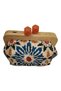 Gift Mother's Day New Year's Wooden Scholarship Chain Strap Clutch Shoulder Bag - 3