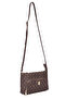 Coffee Monogram Women Shoulder Bag 05Po25Y1881 - 5