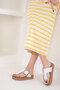 White Women's Slippers 20348 - 4