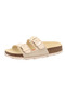 Gold Girls' Slippers 1-800111-9700-1 Fussbettpantoffel