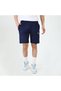 - Men's Navy Blue Stretch Fabric Sports Shorts - 4231400 - 6