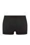 Black 10-Pack Striped Elastic Plain Men's Boxer TMNSS24BX00025 - 6