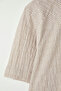 Beige Oversize Checkered Wrinkle Effect Shirt Tmnss25Go00047 - 7