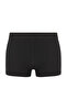 Black 10-Pack Striped Elastic Plain Men's Boxer TMNSS24BX00025 - 4