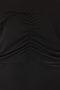 Black Halter A-Line Knitted Plus Size Dress Tbbss25Ah00177 - 3