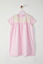 Pink Regular Color Block Knitted Dress Tkdss25El00020