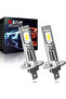 H1 6000K White Katur 2Pcs H1 LED Bulbs Error Free Car Headlight for Renault Captur Duster VW Ford Fi - 7
